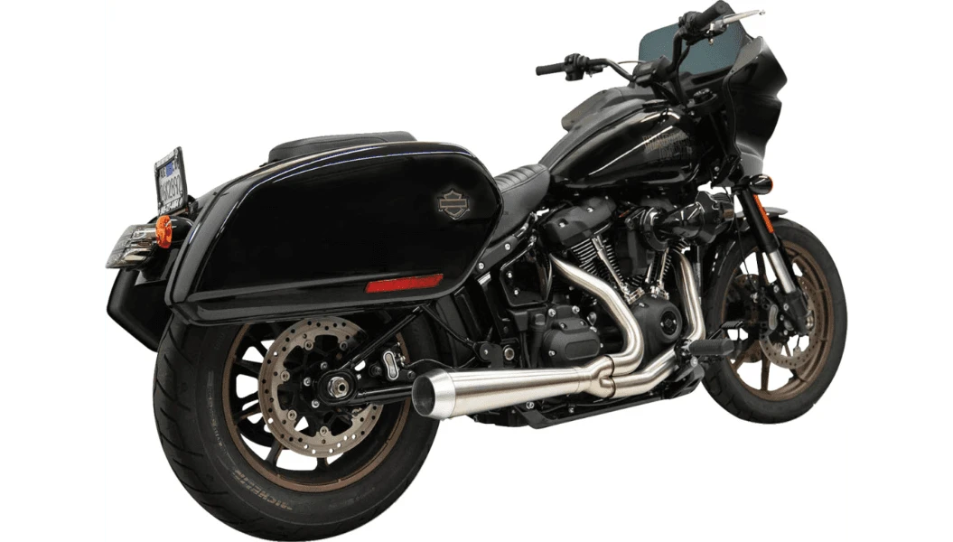 Bassani Road Rage 2-into-1 Mid-Length - M8 Low Rider ST — Harley-Davidson Low Rider ST & Sport Glide (2018-2024) (BAS-1S74EB)