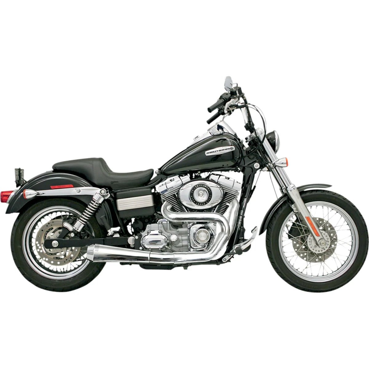 Bassani Road Rage 2-into-1 Short Mega - Harley Dyna FXD — Harley-Davidson Dyna FXD (2006-2017) (BAS-1D5250)