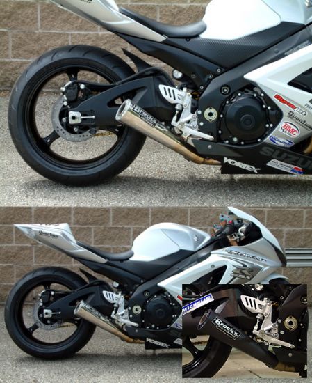 Brock's ShortMeg Full Exhaust System - Suzuki GSX-R1000R — Suzuki GSX-R1000 & GSX-R1000R (2017-2024) (BRO-SHM-GSXR)