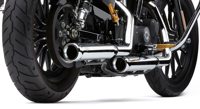 Cobra Neighbor Hater 3-Inch Slip-Ons - Sportster Forty-Eight — Harley-Davidson Sportster XL (2014-2022) (COB-6081)
