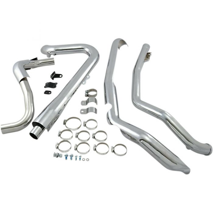 Cobra Speedster Duals PowerPort Headpipes - M8 Touring — Harley-Davidson Touring M8 (2017-2024) (COB-6257)