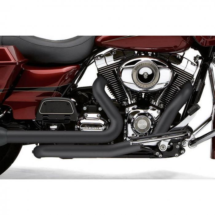 Cobra True Dual Headpipes with PowerPort - Twin Cam Touring — Harley-Davidson Touring Twin Cam (2009-2016) (COB-6252)
