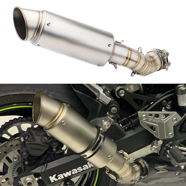 Dominator GP Slip-On Silencer - Kawasaki Z900 / SE — Kawasaki Z900 & Z900SE (2017-2024) (DOM-GP-Z900)