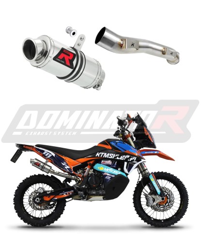 Dominator GP1 Underbelly Silencer - KTM 790 / 890 Duke — KTM 790 Duke, 890 Duke & 890 Duke R (2018-2024) (DOM-GP1-KTM890)