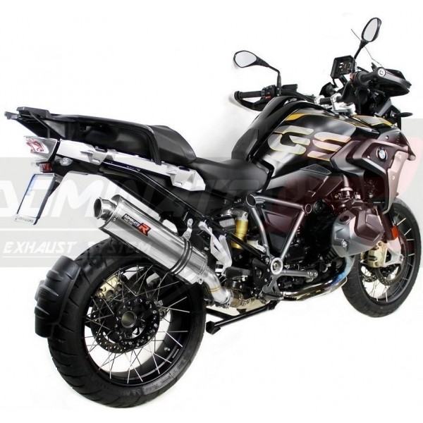 Dominator HP8 Stainless Slip-On Silencer - BMW R1250GS / ADV - Dominator Exhausts (DOM-HP8-R1250GS)