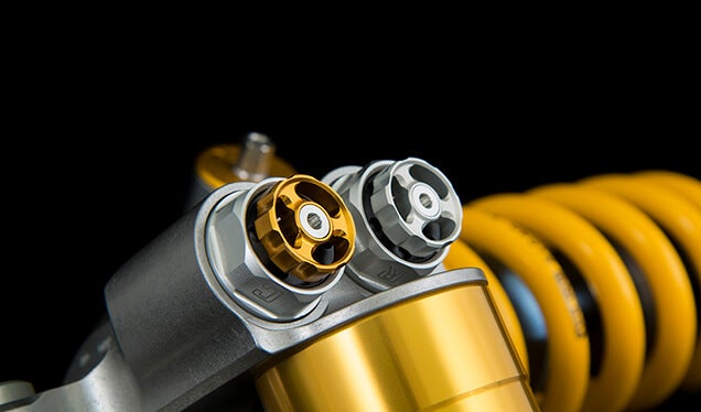 Öhlins TTX GP Rear Competition Racing Shock performance part supplied in South Africa by Roxstar