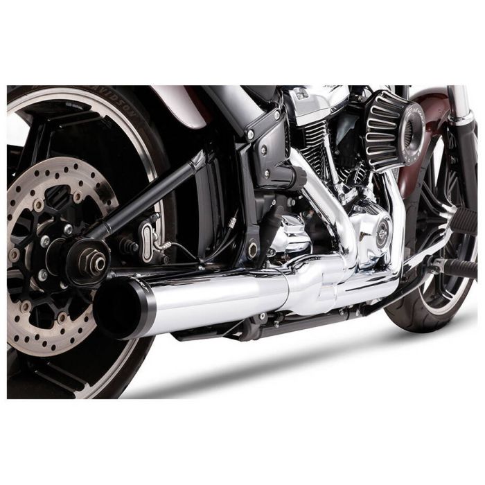 Rinehart 2-into-1 Full Exhaust System - M8 Touring Baggers — Harley-Davidson Touring M8 (2017-2024) (RIN-200-0200)