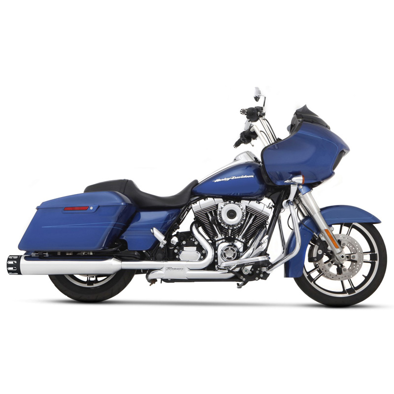 Rinehart MotoPro 45 4.5" Slip-Ons - M8 Touring (Chrome) — Harley-Davidson Touring M8 (2017-2024) (RIN-500-0110)
