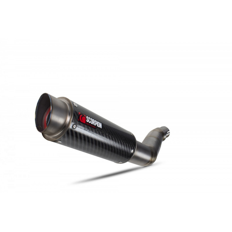 Scorpion RP-1 GP Carbon Slip-On - Yamaha YZF-R6 — Yamaha YZF-R6 (2006-2021 RN13/RN15/RJ27) (SCO-RYA98CR)
