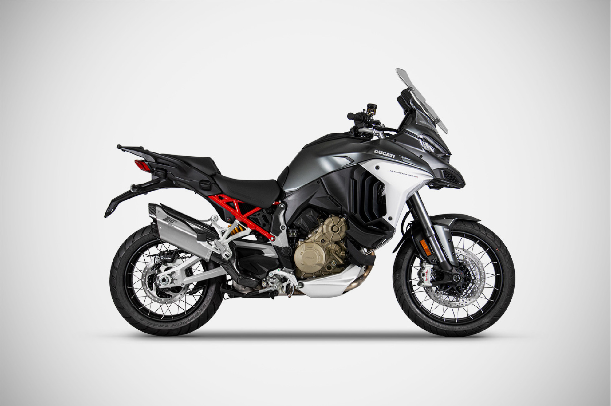 Scorpion Serket Parallel Slip-On - Ducati Multistrada V4 — Ducati Multistrada V4, V4S & V4 Rally (2021-2024) (SCO-RDC90TEO)