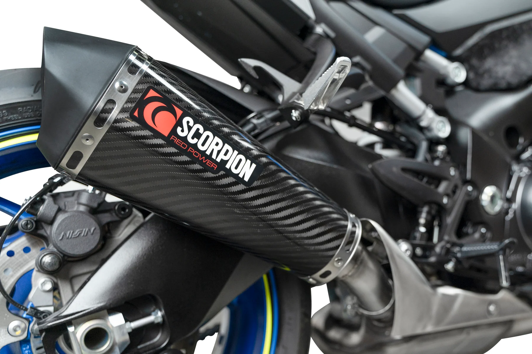 Scorpion Serket Taper Slip-On - Suzuki GSX-S1000 / Katana — Suzuki GSX-S1000, GSX-S1000GT & Katana (2015-2024) (SCO-RSI120TEO)