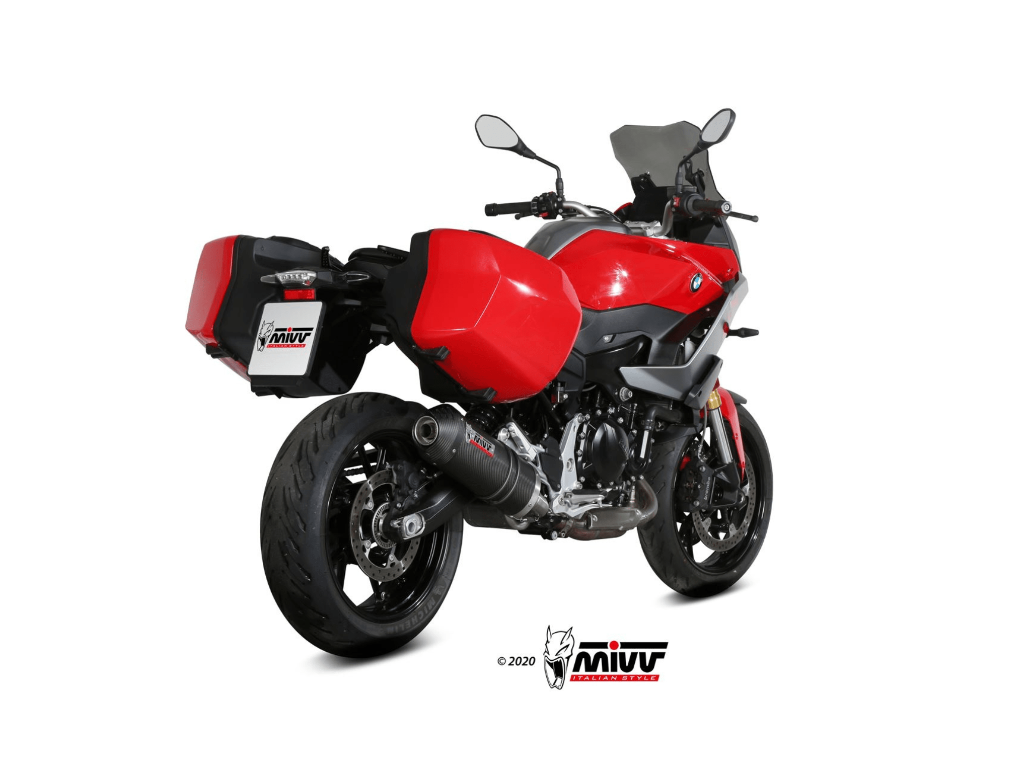 Speedpro Cobra C5 Oval Silencer - BMW F900R / F900XR — BMW F900R & F900XR (2020-2024) (SPC-C5-F900R)