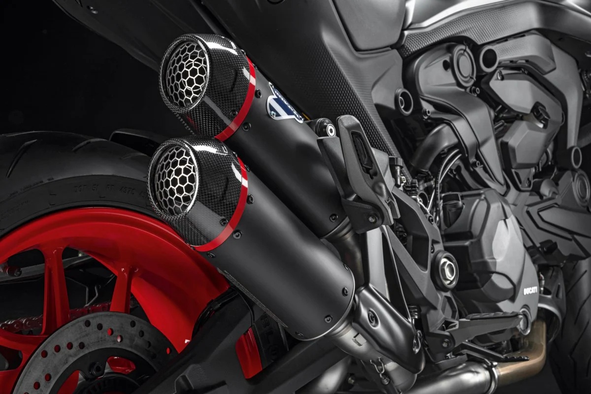 Speedpro Cobra Hypershots Dual-Outlet - Ducati Monster 937 — Ducati Monster 937 & Monster SP (2021-2024) (SPC-HS-M937)