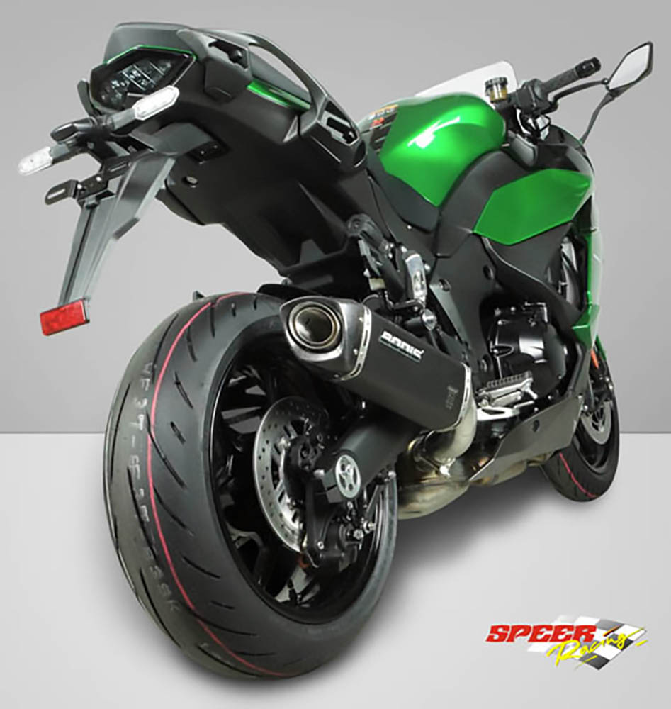Speedpro Cobra Hypershots Dual Silencers - Kawasaki Ninja 1000SX — Kawasaki Ninja 1000SX & Z1000SX (2020-2024) (SPC-HS-N1000)
