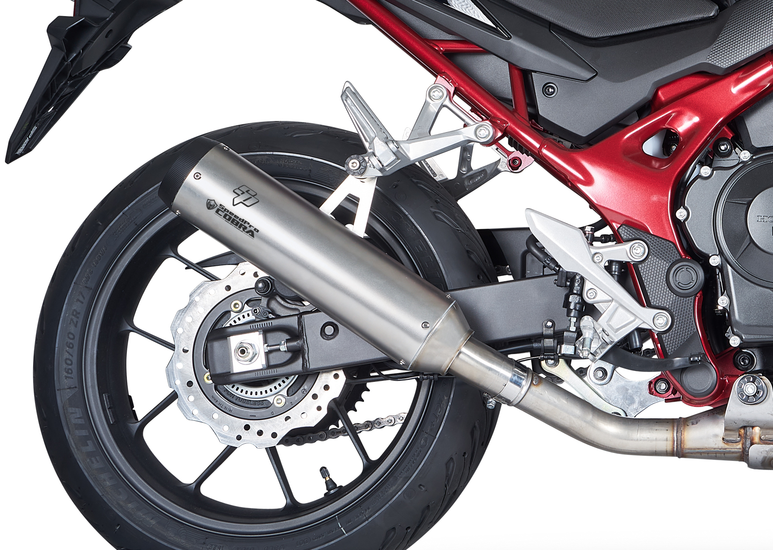 Speedpro Cobra Hypershots Slip-On - Honda Hornet CB750 — Honda CB750 Hornet (2023-2024) (SPC-HS-CB750)