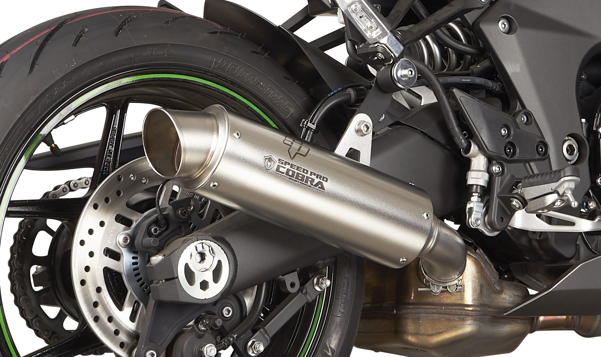 Speedpro Cobra SP2 Dual Exhaust - Kawasaki Z1000 / SX — Kawasaki Z1000 & Z1000SX (2010-2020) (SPC-SP2-Z1000)