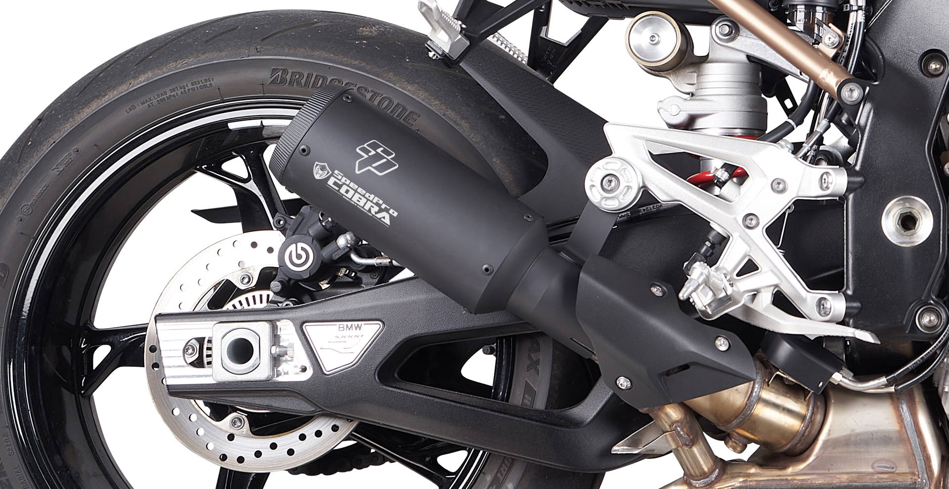 Speedpro Cobra SPX Carbon Slip-On - BMW S1000RR - Speedpro Cobra (SPC-SPX-S1000RR)