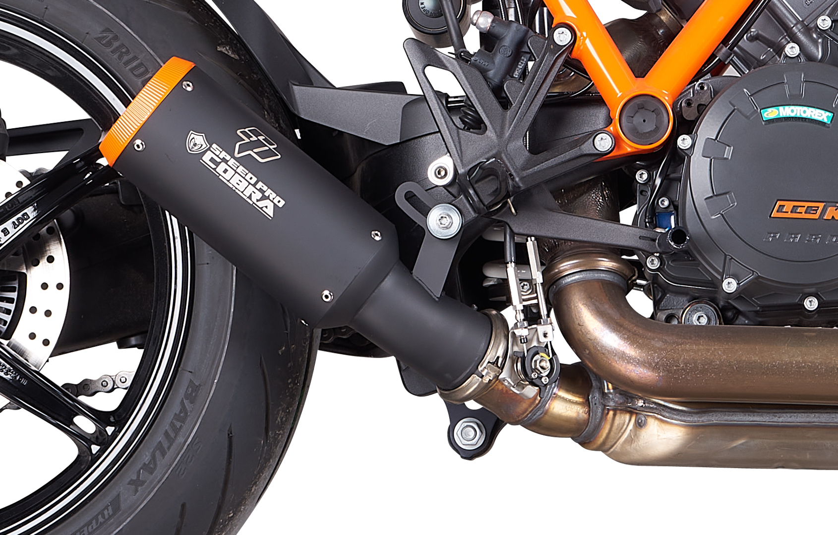 Speedpro Cobra SPX Titanium Slip-On - KTM 1290 Super Duke R — KTM 1290 Super Duke R & EVO (2020-2024 Gen 3) (SPC-SPX-KTM1290)