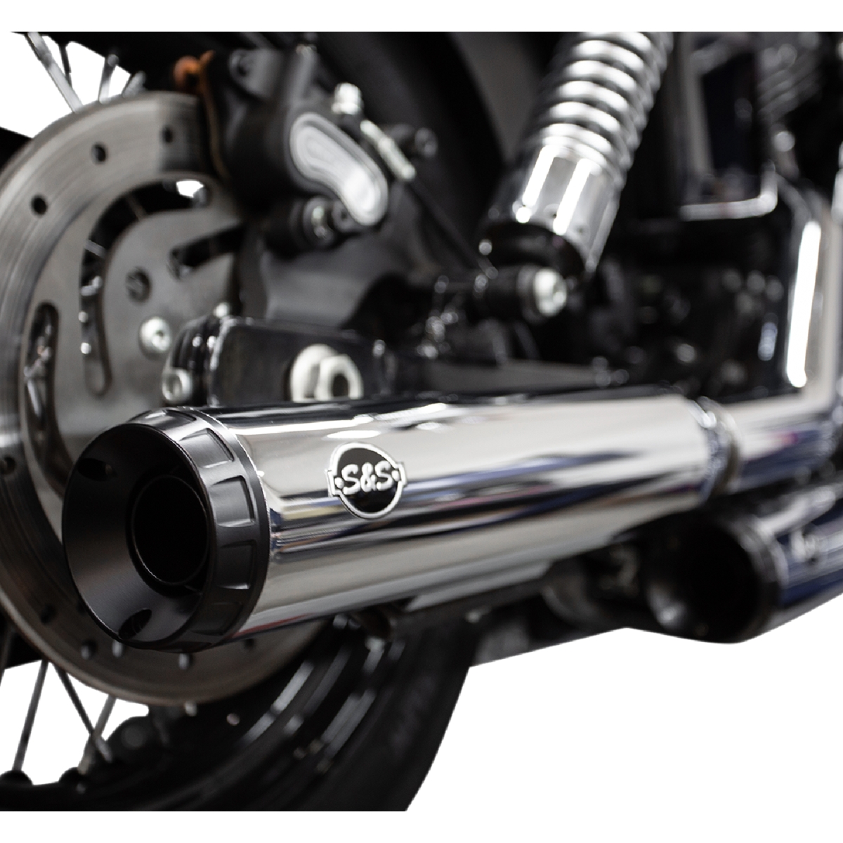 S&S Grand National Slip-On - Harley Sportster S RevMax — Harley-Davidson Sportster S RH1250S (2021-2024) (SS-550-1025)