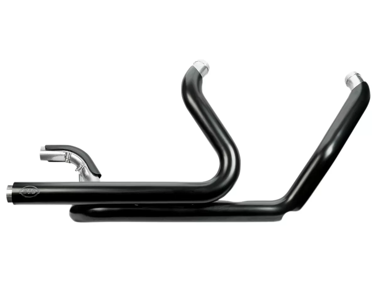 S&S Power Tune Duals Independent Headers - Twin Cam Touring — Harley-Davidson Touring Twin Cam 96 & 103 (2009-2016) (SS-550-0003)