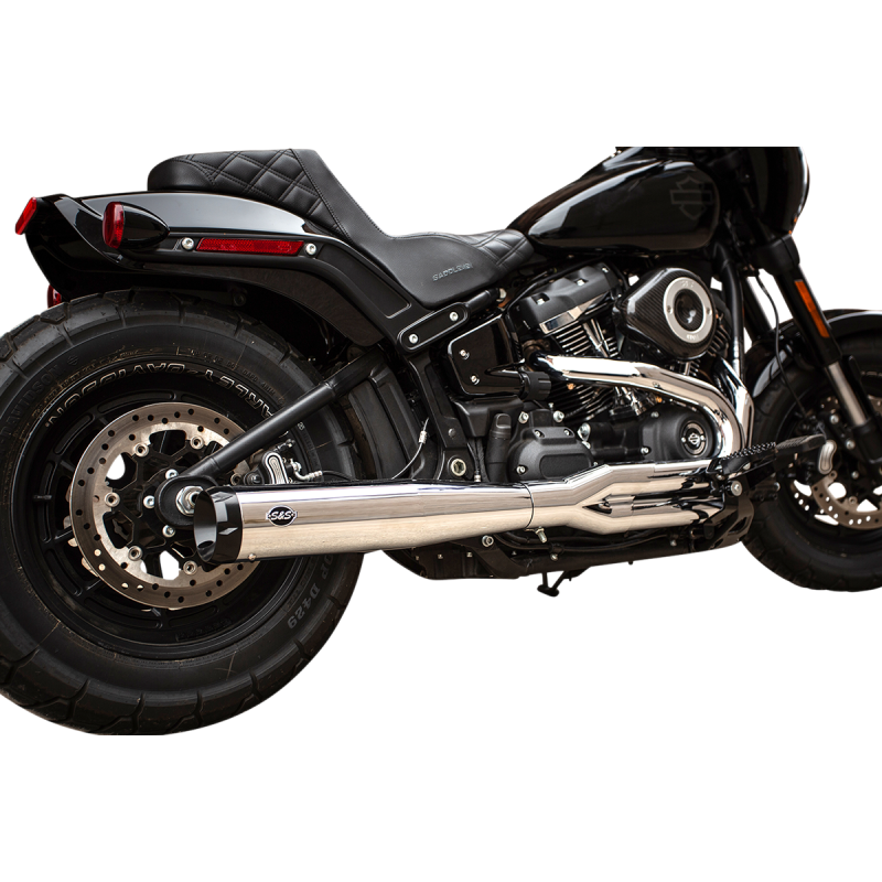 S&S SuperStreet 2-into-1 System - M8 Street Bob / Low Rider — Harley-Davidson Softail M8 Narrow Chassis (2018-2024) (SS-550-0792)