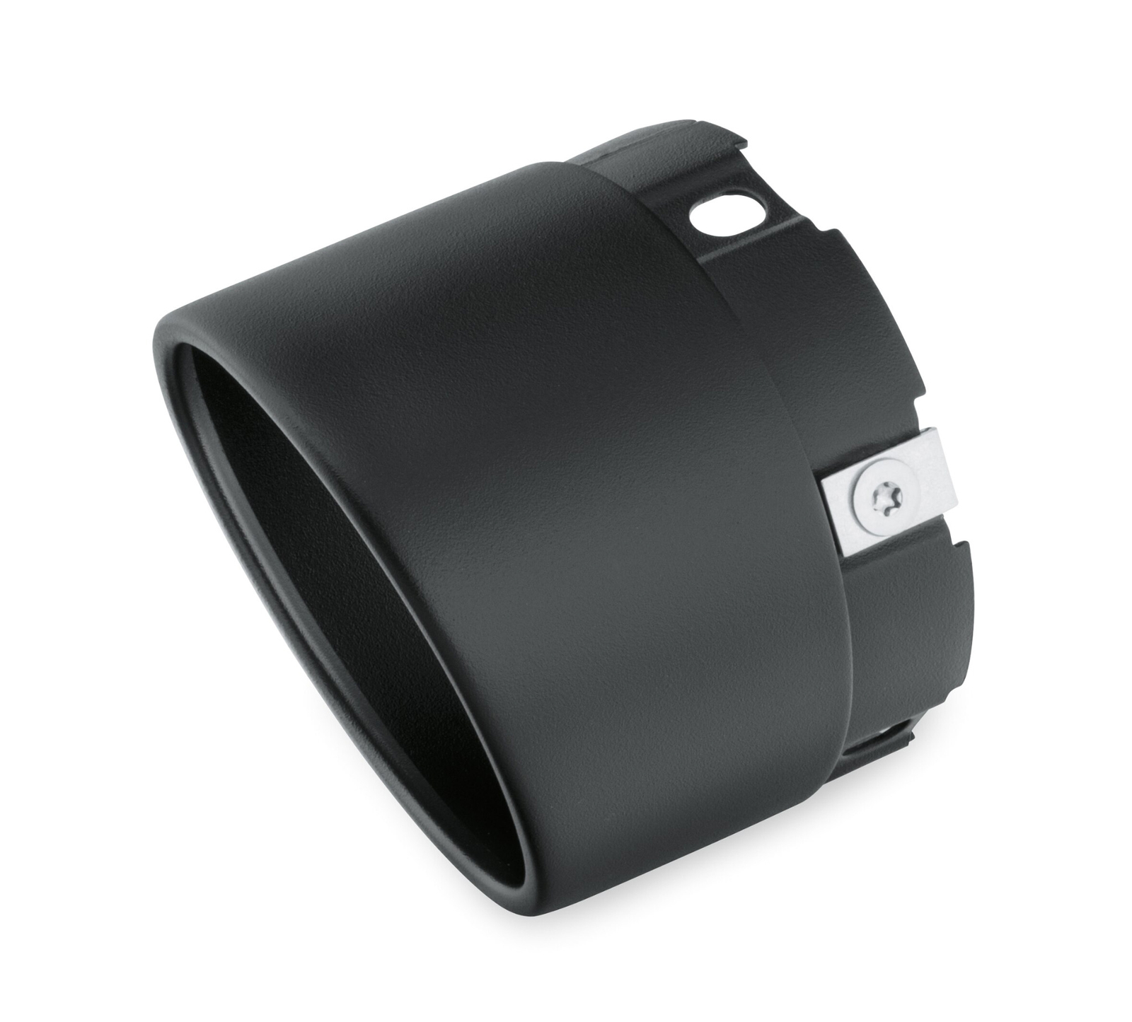 TAB Gloss Black Slash Cut Billet End Caps - 4.5" Mufflers — All TAB Performance 4.5-inch Diameter Mufflers (TAB-CAP-SL-GB)