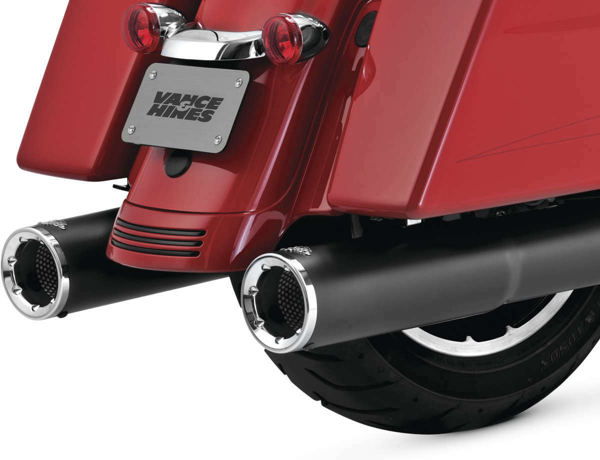 Vance & Hines Hi-Output 4.5" Slip-Ons - M8 Touring — Harley-Davidson Touring M8 (2017-2024) (VH-46463)