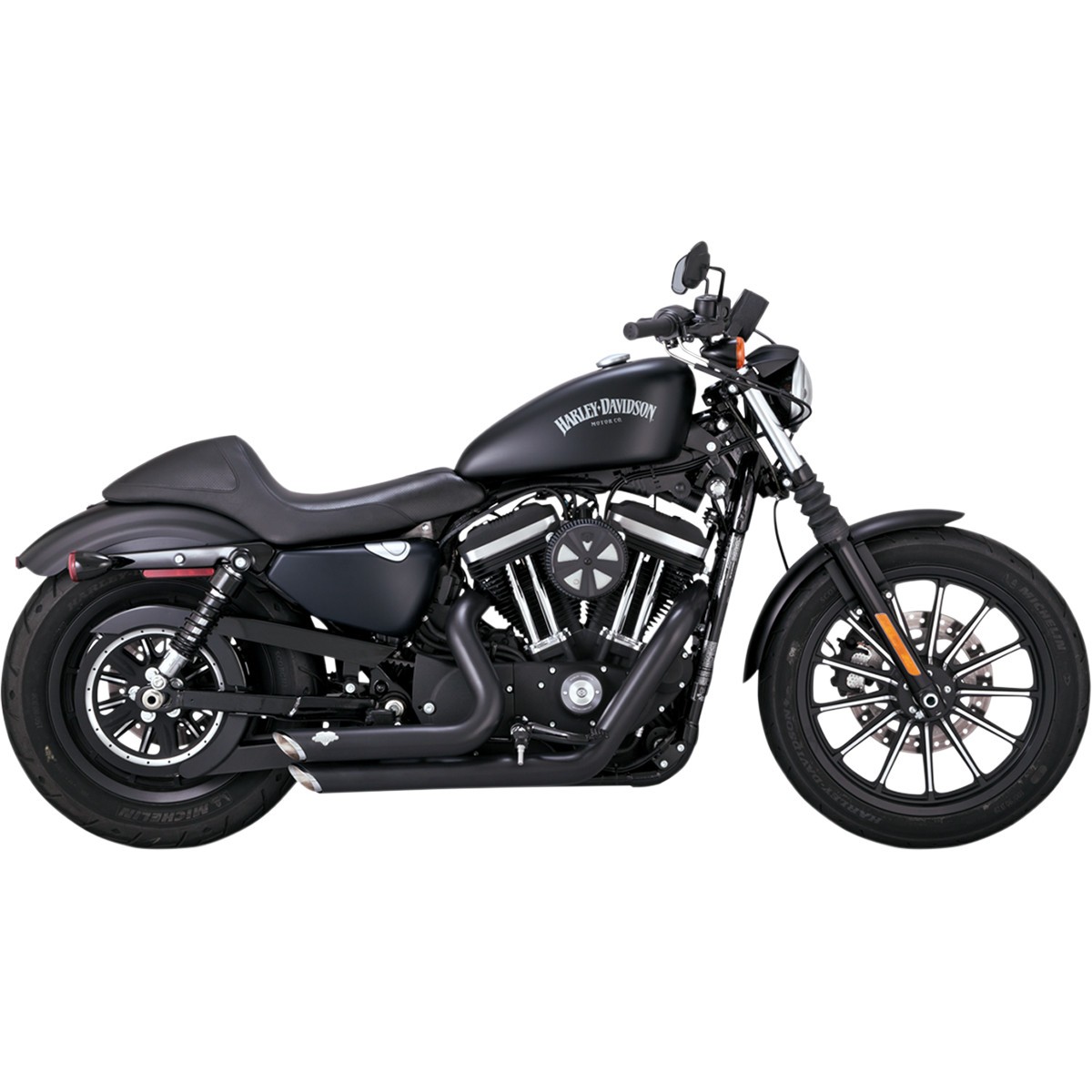 Vance & Hines Shortshots Staggered - Vance & Hines (Harley-Davidson M8 Softail)