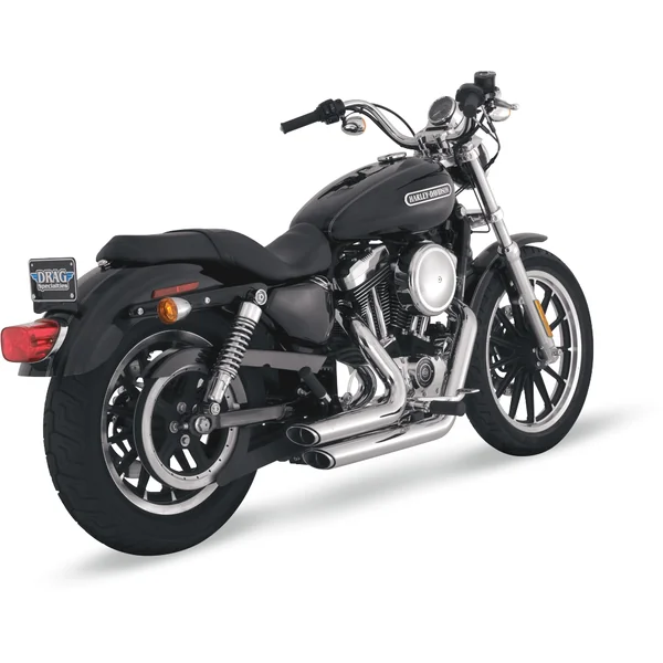 Vance & Hines Shortshots Staggered - Sportster XL (Chrome) — Harley-Davidson Sportster XL (2014-2022) (VH-17219)