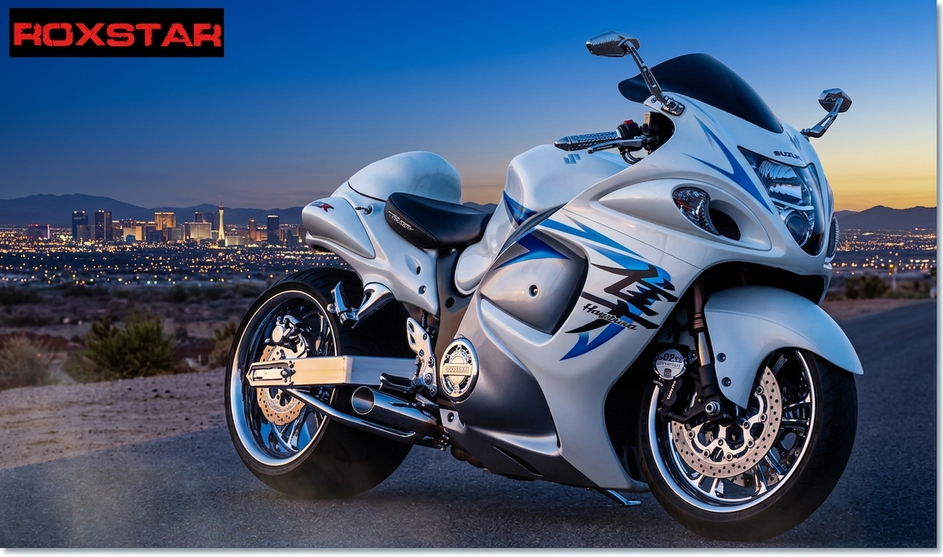 Suzuki Hayabusa Roxstar Performance — Sportbike and Hypersport Exhaust Systems South Africa